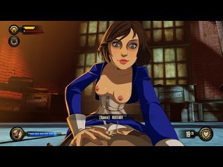 porn with elizabeth from bioshock infinite sucking and riding dick 2
